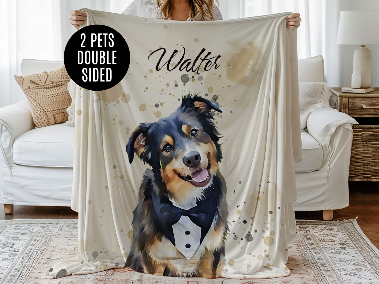 Custom Pet/Horse Blanket from Photo