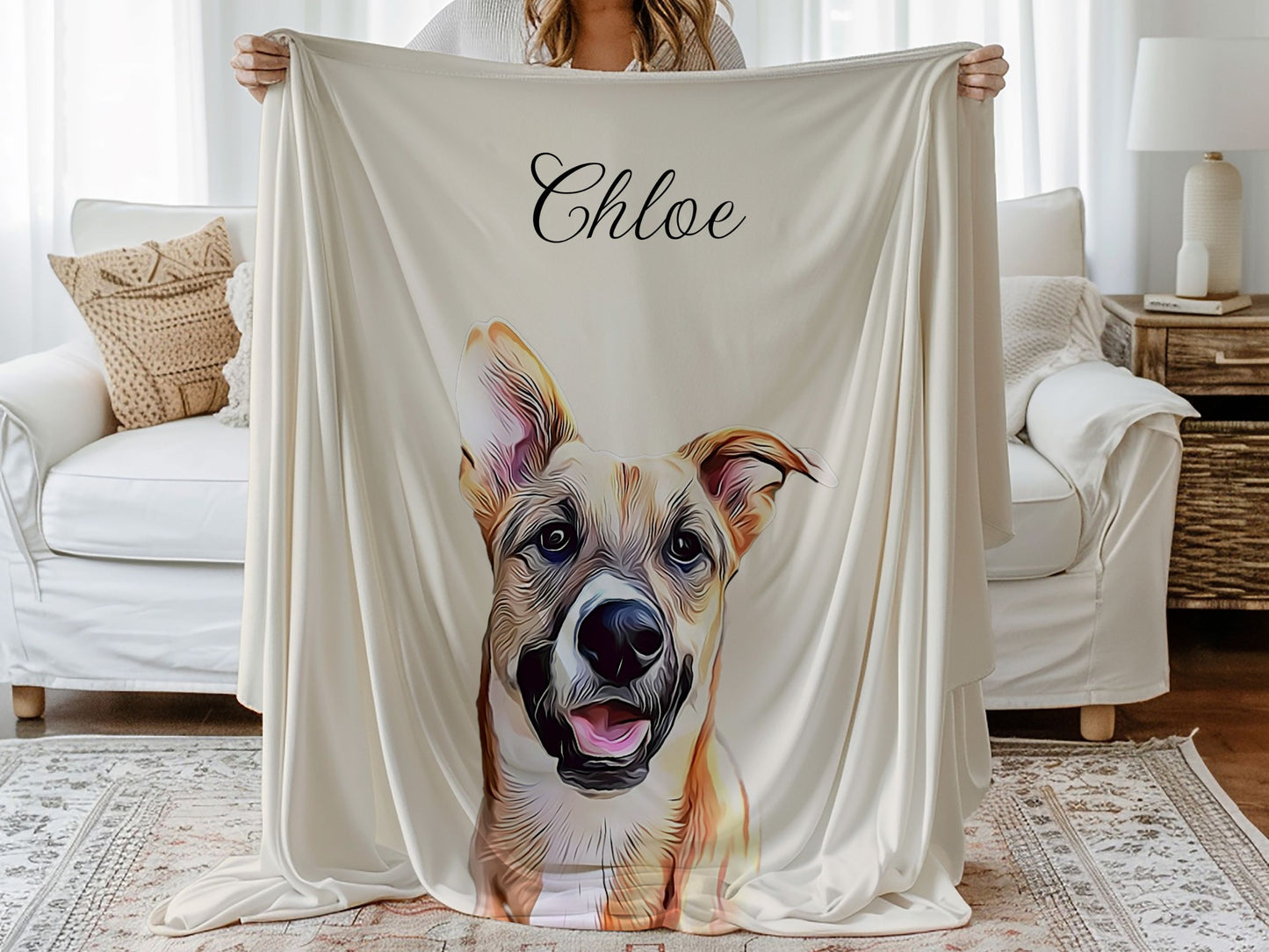 Custom Pet/Horse Blanket from Photo