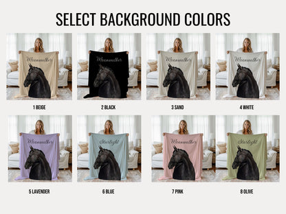 Custom Pet/Horse Blanket from Photo