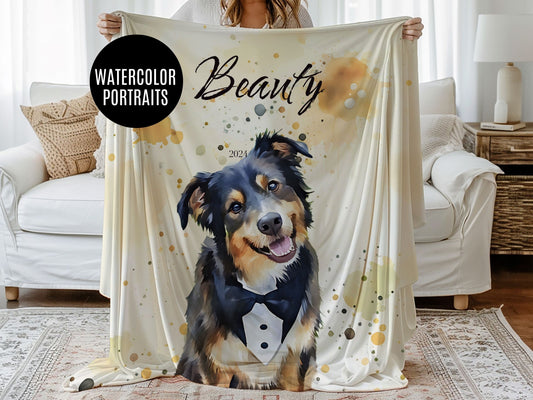 Custom Pet/Horse Blanket from Photo