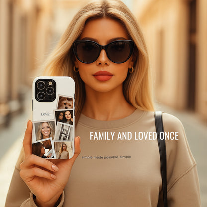 Photo Phone Case with 6 Favorite Pictures
