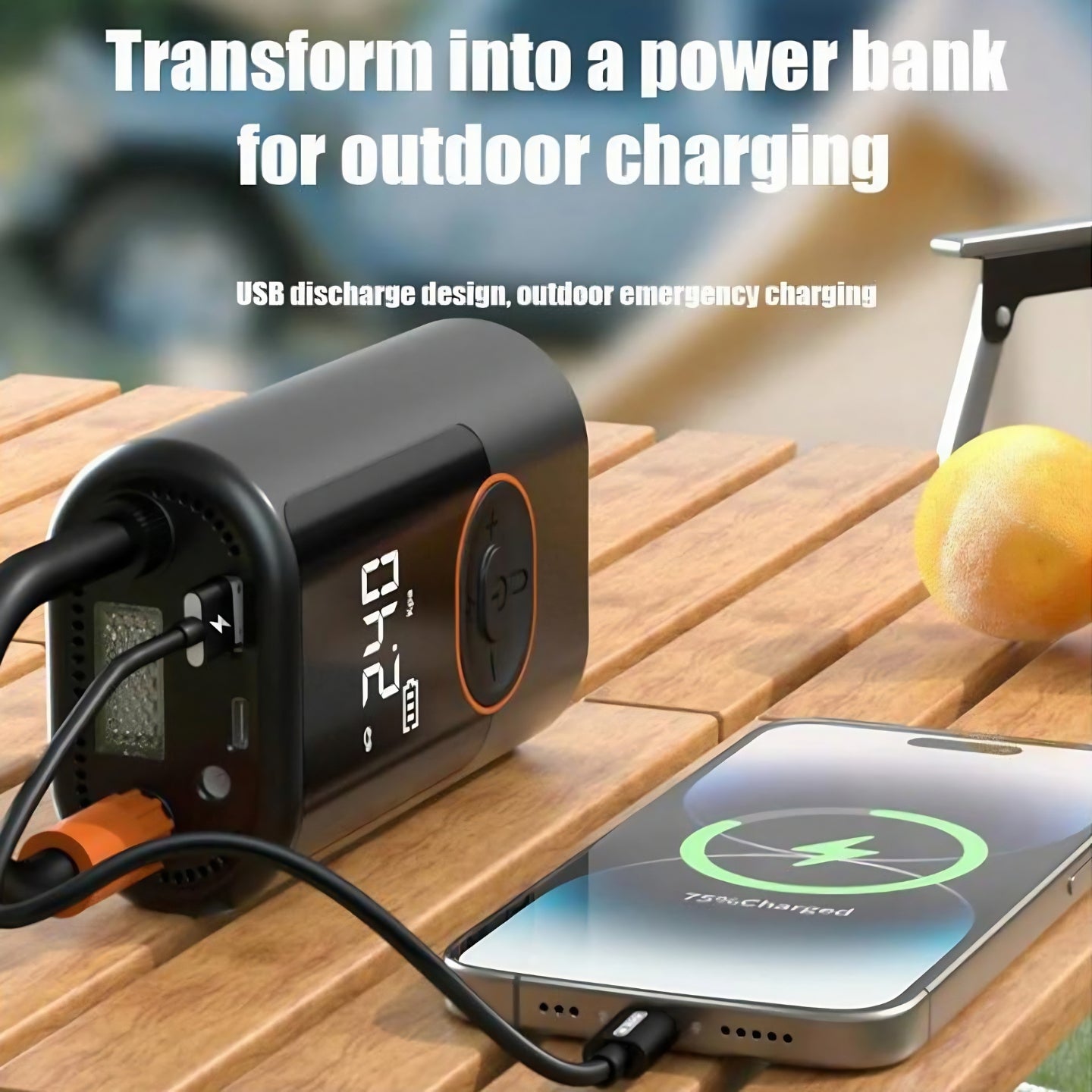 Portable Wireless Air Pump
