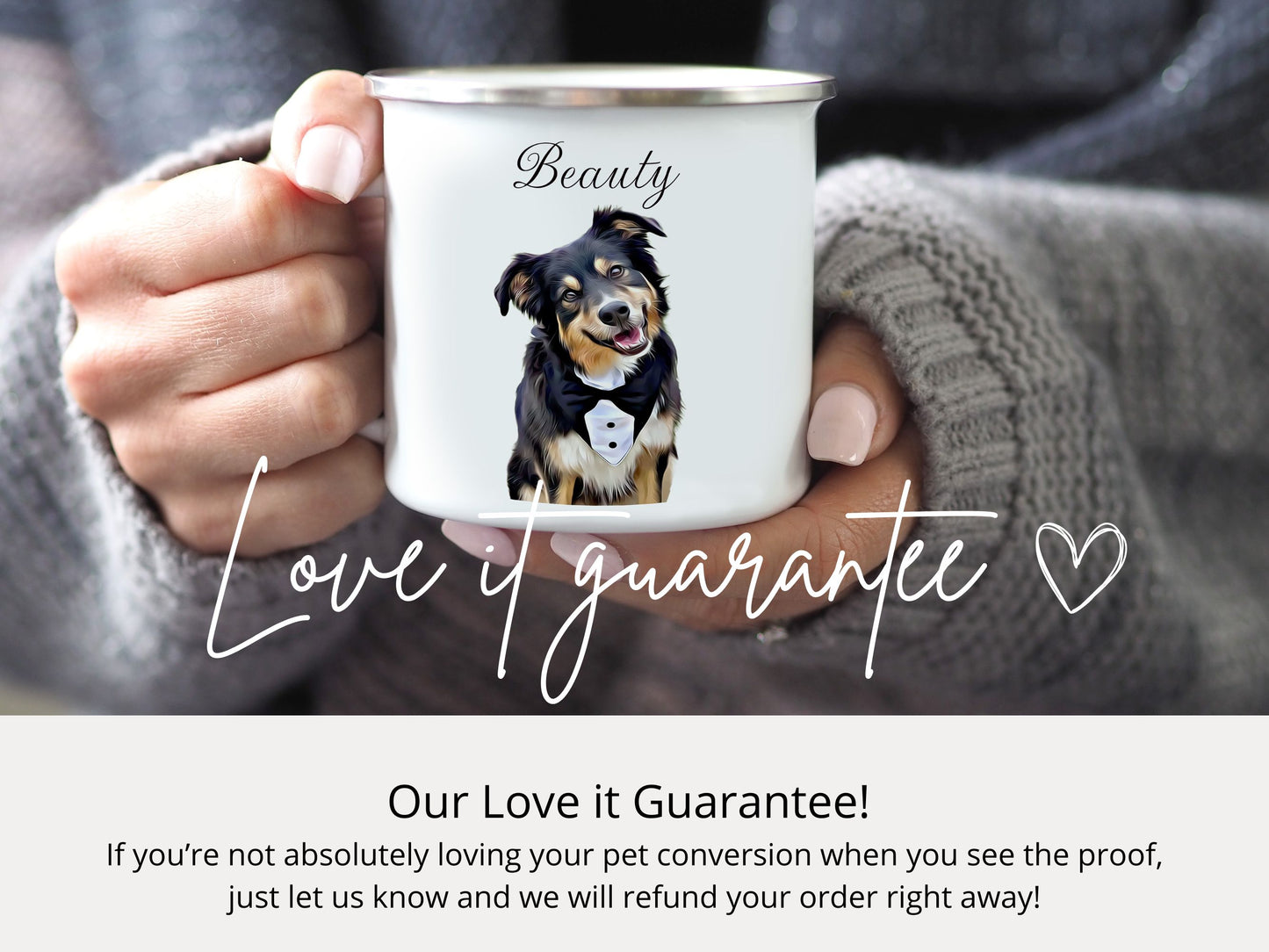 Personalized Pet Camping Mug
