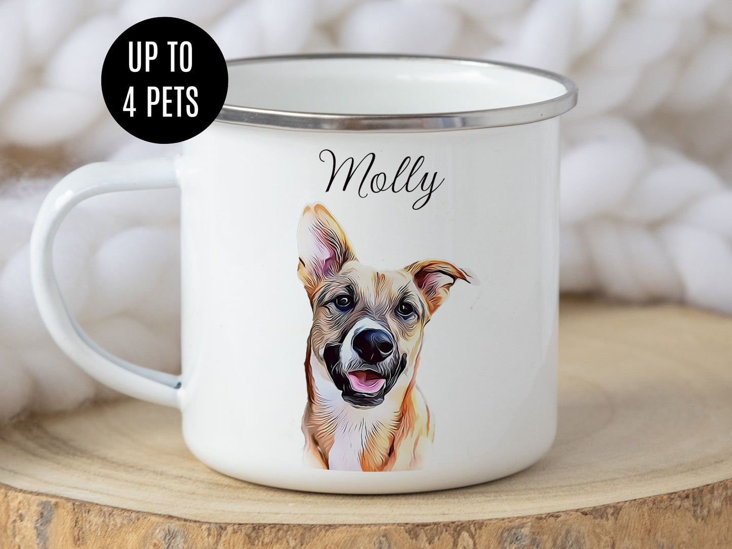 Personalized Pet Camping Mug
