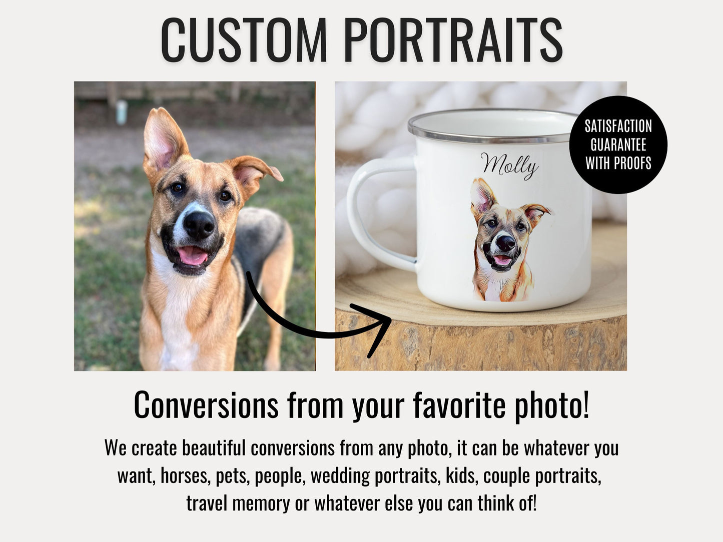 Personalized Pet Camping Mug