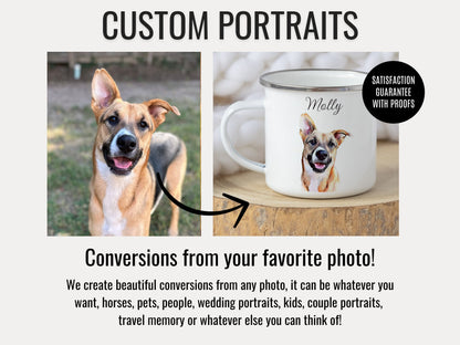 Personalized Pet Camping Mug