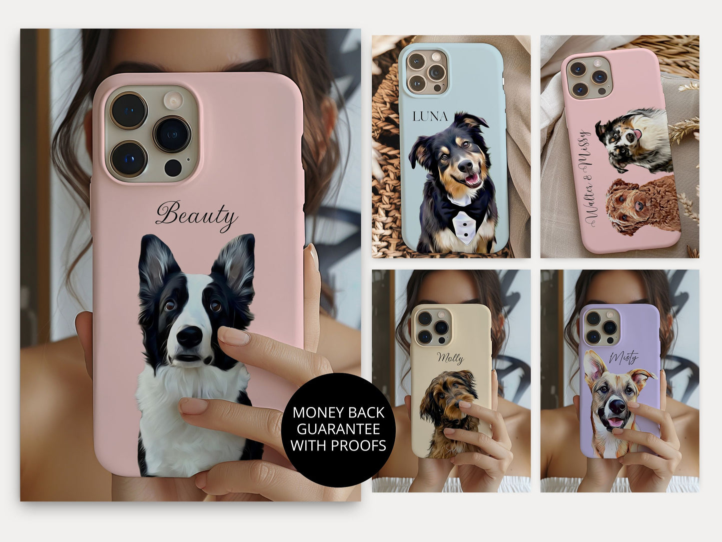 Custom Pet Phone Case - Dual Tough Cases