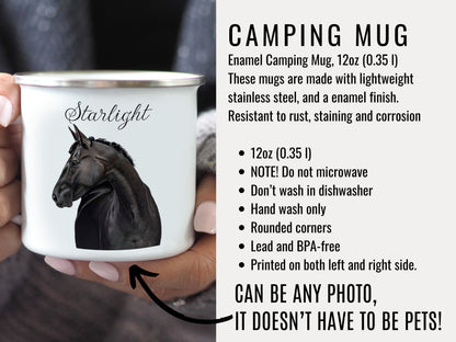 Personalized Pet Camping Mug