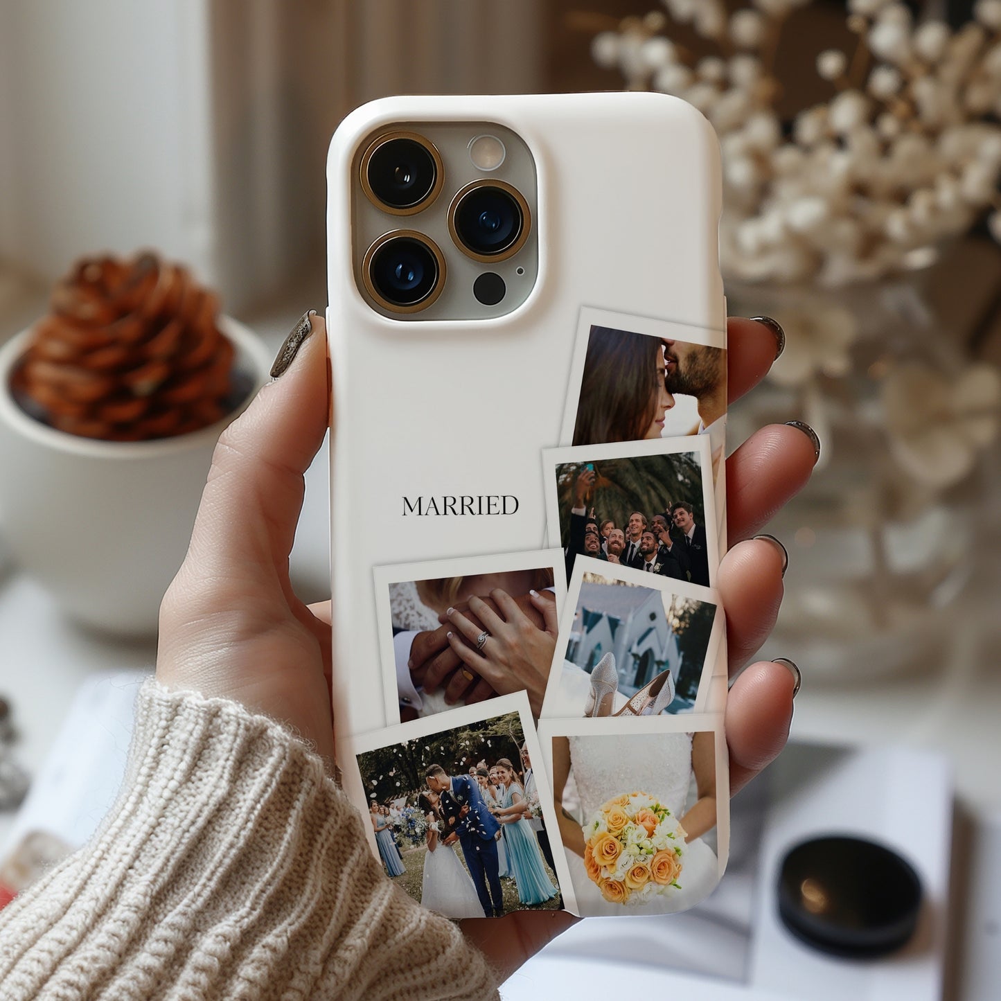 Photo Phone Case with 6 Favorite Pictures