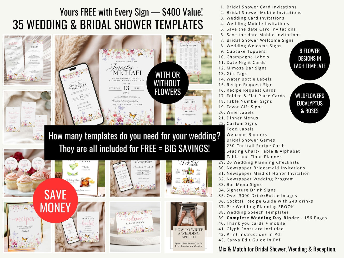 Pet Wedding Welcome Sign