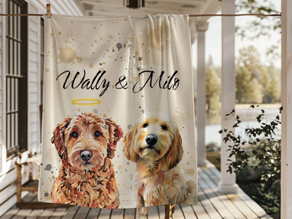 Custom Pet/Horse Blanket from Photo