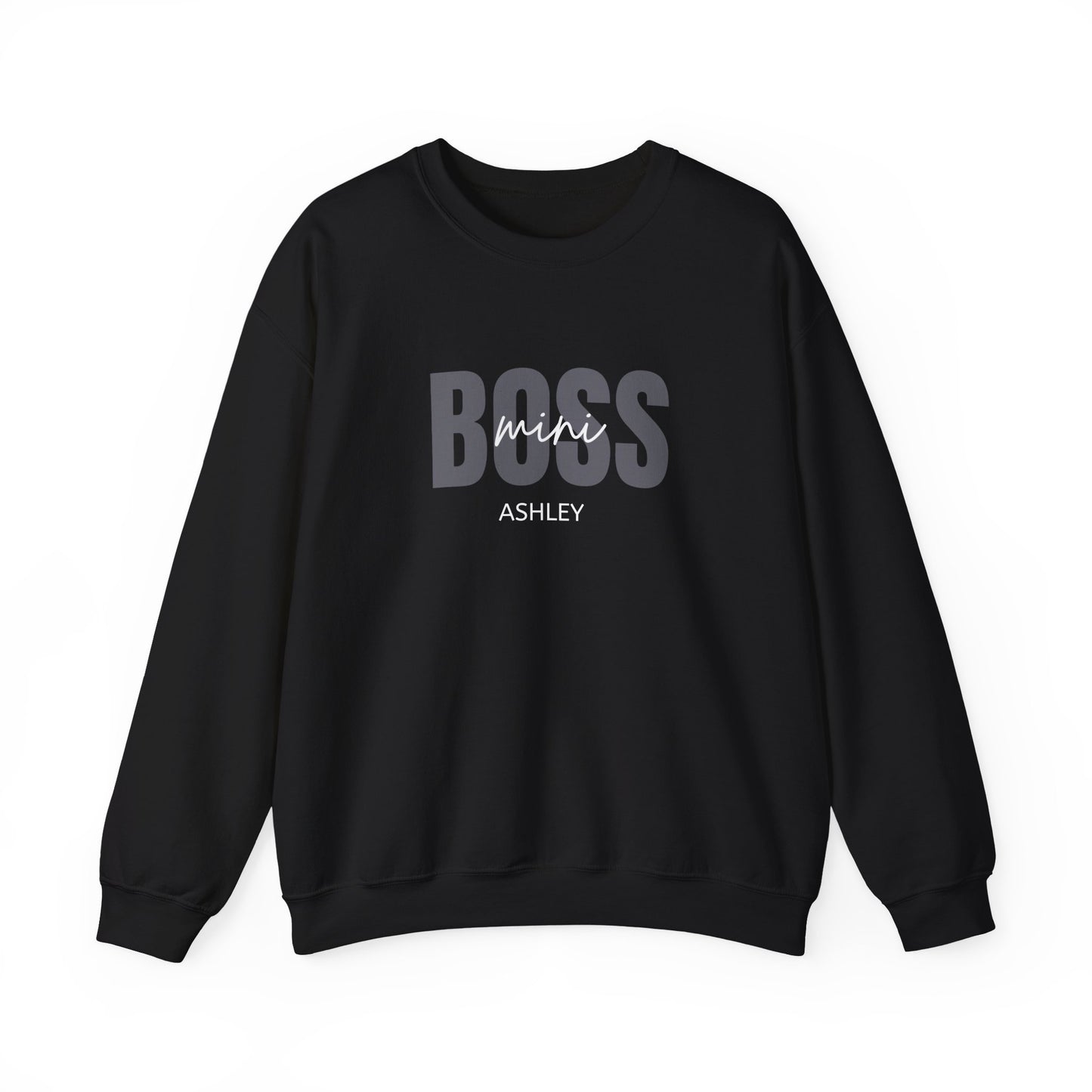 Kids Mini Boss Personalized Sweatshirt