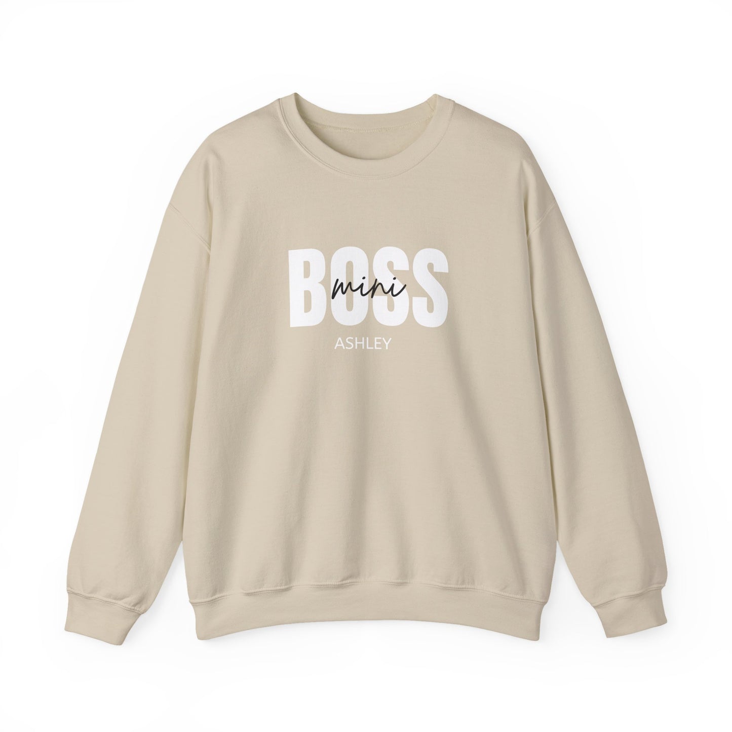 Kids Mini Boss Personalized Sweatshirt