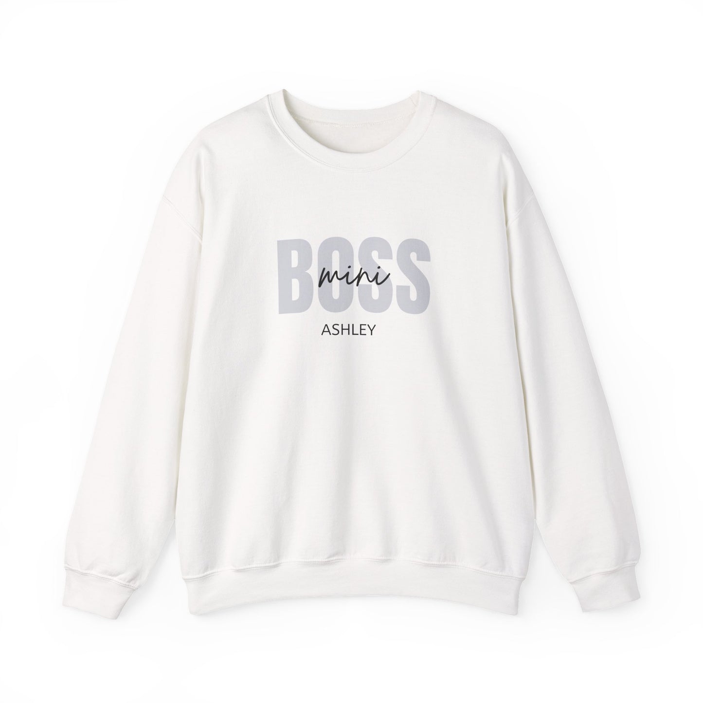 Kids Mini Boss Personalized Sweatshirt
